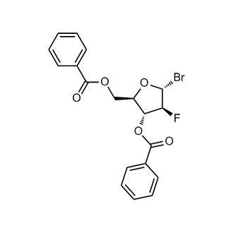 ((2R,3R,4S,5R)-3-(Benzoyloxy)-5-bromo-4-fluorotetrahydrofuran-2-yl)methyl benzoate