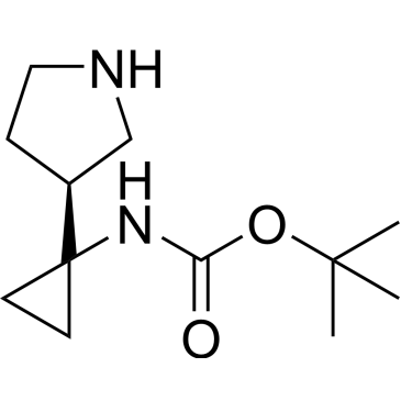 tert-Butyl (S)-(1-(pyrrolidin-3-yl)cyclopropyl)carbamate|CS-0130819