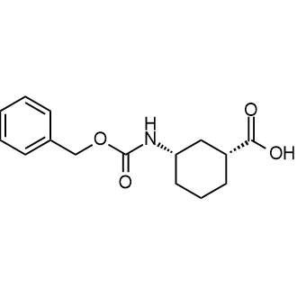 (1R,3S)-3-(((Benzyloxy)carbonyl)amino)cyclohexane-1-carboxylic acid|CS-0130852