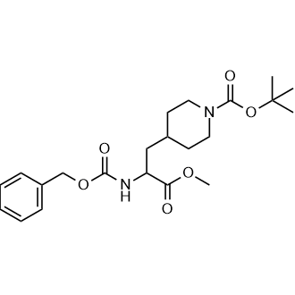 tert-Butyl 4-(2-(((benzyloxy)carbonyl)amino)-3-methoxy-3-oxopropyl)piperidine-1-carboxylate|CS-0130858