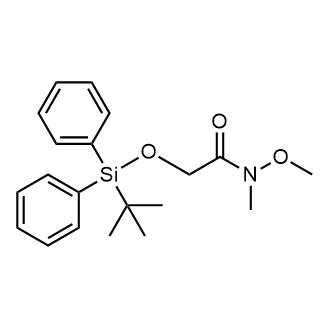 2-((tert-Butyldiphenylsilyl)oxy)-N-methoxy-N-methylacetamide|CS-0130868