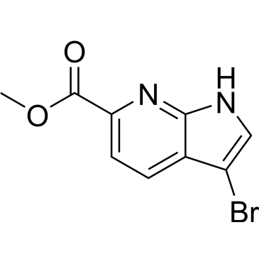Methyl 3-bromo-1H-pyrrolo[2,3-b]pyridine-6-carboxylate|CS-0130999
