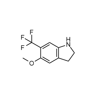 5-Methoxy-6-(trifluoromethyl)indoline|CS-0131286