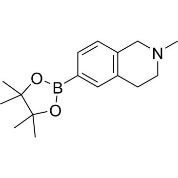 2-Methyl-6-(4,4,5,5-tetramethyl-1,3,2-dioxaborolan-2-yl)-1,2,3,4-tetrahydroisoquinoline|CS-0131457