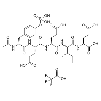 Ac-Tyr(PO3H2)-Glu-Glu-Ile-Glu-OH TFA|CS-0131651