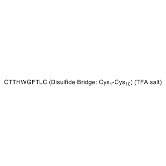 CTTHWGFTLC, CYCLIC (TFA)|CS-0131723