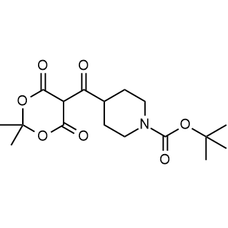 tert-Butyl 4-(2,2-dimethyl-4,6-dioxo-1,3-dioxane-5-carbonyl)piperidine-1-carboxylate|CS-0132692