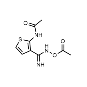 N-[3-[[(Acetyloxy)amino]iminomethyl]-2-thienyl]acetamide|CS-0132879