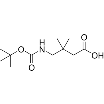 4-((tert-Butoxycarbonyl)amino)-3,3-dimethylbutanoic acid|CS-0133066