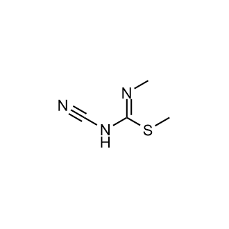 Carbamimidothioic acid, N-cyano-N'-methyl-, methyl ester|CS-0133459
