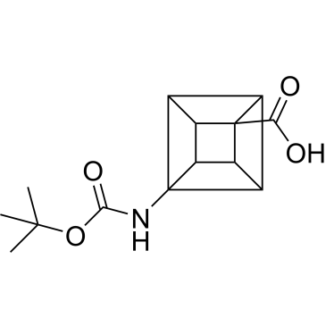 (1r,2R,3R,4s,5r,6S,7S,8s)-4-((tert-Butoxycarbonyl)amino)cubane-1-carboxylic acid|CS-0133636