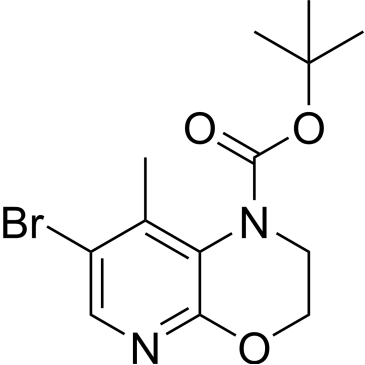 tert-Butyl 7-bromo-8-methyl-2,3-dihydro-1H-pyrido[2,3-b][1,4]oxazine-1-carboxylate|CS-0134974