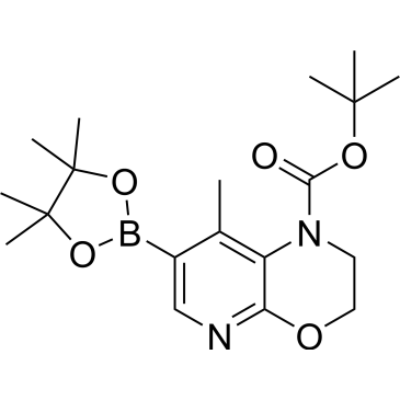 tert-Butyl 8-methyl-7-(4,4,5,5-tetramethyl-1,3,2-dioxaborolan-2-yl)-2,3-dihydro-1H-pyrido[2,3-b][1,4]oxazine-1-carboxylate|CS-0134976