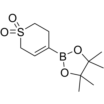 4-(4,4,5,5-Tetramethyl-1,3,2-dioxaborolan-2-yl)-3,6-dihydro-2H-thiopyran 1,1-dioxide|CS-0135414