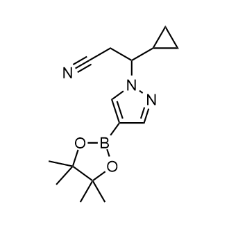 3-Cyclopropyl-3-(4-(4,4,5,5-tetramethyl-1,3,2-dioxaborolan-2-yl)-1H-pyrazol-1-yl)propanenitrile|CS-0135503