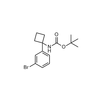 tert-Butyl (1-(3-bromophenyl)cyclobutyl)carbamate|CS-0135663