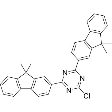 2-chloro-4,6-bis(9,9-dimethyl-9H-fluoren-2yl)-1,3,5-Triazine|CS-0135863