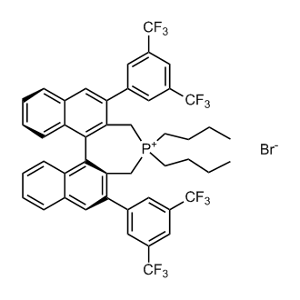 (11bS)-4,4-Dibutyl-4,5-dihydro-2,6-bis[3,5-bis(trifluoromethyl)phenyl]-3H-dinaphtho[2,1-c:1′,2′-e]phosphepinium bromide|CS-0136001