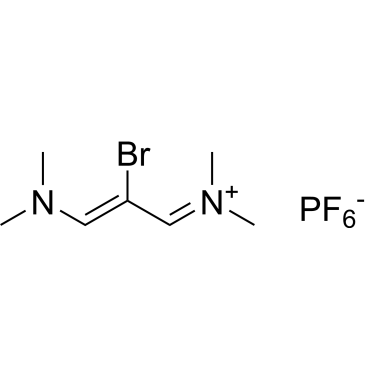 (Z)-N-(2-Bromo-3-(dimethylamino)allylidene)-N-methylmethanaminium hexafluorophosphate(V)|CS-0137571