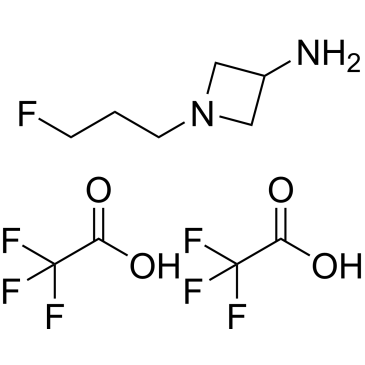1-(3-Fluoropropyl)azetidin-3-amine bis(2,2,2-trifluoroacetate)|CS-0137627