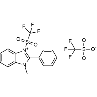 1-Methyl-2-phenyl-3-((trifluoromethyl)sulfonyl)-1H-benzo[d]imidazol-3-ium trifluoromethanesulfonate|CS-0137951