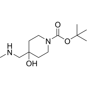 tert-Butyl 4-hydroxy-4-((methylamino)methyl)piperidine-1-carboxylate|CS-0138215