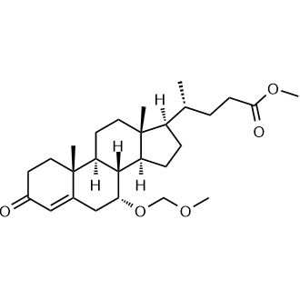 Methyl (R)-4-((7R,8S,9S,10R,13R,14S,17R)-7-(methoxymethoxy)-10,13-dimethyl-3-oxo-2,3,6,7,8,9,10,11,12,13,14,15,16,17-tetradecahydro-1H-cyclopenta[a]phenanthren-17-yl)pentanoate|CS-0138696