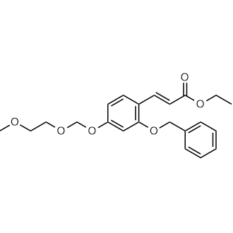 Ethyl (E)-3-(2-(benzyloxy)-4-((2-methoxyethoxy)methoxy)phenyl)acrylate|CS-0139046