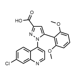 1-(7-Chloroquinolin-4-yl)-5-(2,6-dimethoxyphenyl)-1H-pyrazole-3-carboxylic acid|CS-0139819