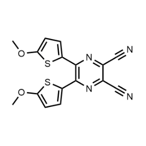 5,6-Bis(5-methoxythiophen-2-yl)pyrazine-2,3-dicarbonitrile|CS-0141517