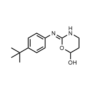 (Z)-2-((4-(tert-Butyl)phenyl)imino)-1,3-oxazinan-6-ol|CS-0142581