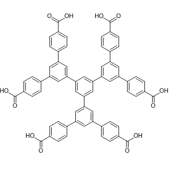 5',5'''-bis(4-carboxyphenyl)-5''-(4,4''-dicarboxy-[1,1':3',1''-terphenyl]-5'-yl)-[1,1':3',1'':3'',1''':3''',1''''-quinquephenyl]-4,4''''-dicarboxylic acid|CS-0142608