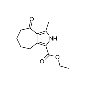 Ethyl 3-methyl-4-oxo-2,4,5,6,7,8-hexahydrocyclohepta[c]pyrrole-1-carboxylate|CS-0142867