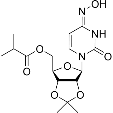 ((3aR,4R,6R,6aR)-6-((E)-4-(Hydroxyimino)-2-oxo-3,4-dihydropyrimidin-1(2H)-yl)-2,2-dimethyltetrahydrofuro[3,4-d][1,3]dioxol-4-yl)methyl isobutyrate|CS-0143221