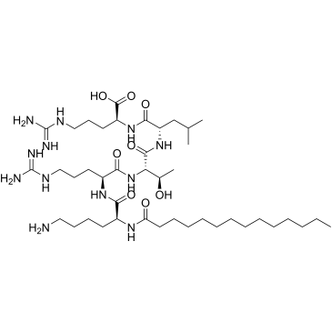 N-Myristoyl-Lys-Arg-Thr-Leu-Arg|CS-0144544