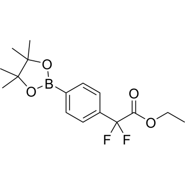 Ethyl 2,2-difluoro-2-(4-(4,4,5,5-tetramethyl-1,3,2-dioxaborolan-2-yl)phenyl)acetate|CS-0145708