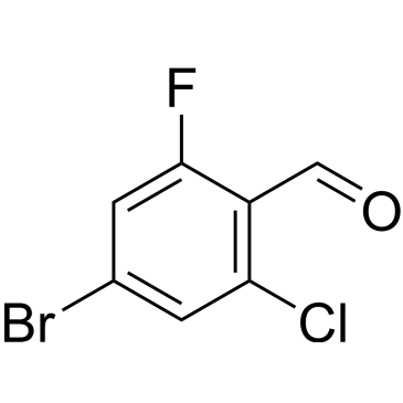 4-Bromo-2-chloro-6-fluorobenzaldehyde|CS-0146247