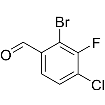 2-Bromo-4-chloro-3-fluorobenzaldehyde|CS-0146394