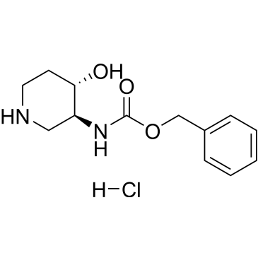 rel-Benzyl ((3R,4R)-4-hydroxypiperidin-3-yl)carbamate hydrochloride|CS-0146677