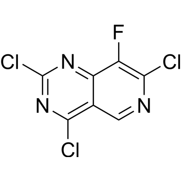 2,4,7-Trichloro-8-fluoropyrido[4,3-d]pyrimidine|CS-0146904