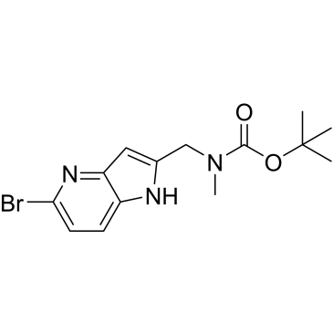tert-Butyl ((5-bromo-1H-pyrrolo[3,2-b]pyridin-2-yl)methyl)(methyl)carbamate|CS-0146933