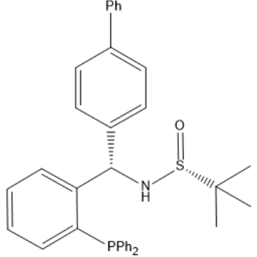 [S(R)]-N-[(S)-[2-(Diphenylphosphino)phenyl]-(1,1'-biphenyl)methyl]-2-methyl-2-propanesulfinamide|CS-0147177
