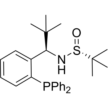 [S(R)]-N-[(1R)-1-[2-(Diphenylphosphino)phenyl]-2,2-dimethylpropyl]-2-methyl-2-propanesulfinamide|CS-0147180