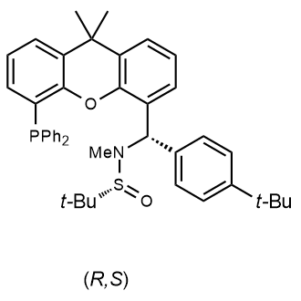 [S(R)]-N-[(S)-[4-(1,1-Dimethylethyl)phenyl][5-(diphenylphosphino)-9,9-dimethyl-9H-xanthen-4-yl]methyl]-N,2-dimethyl-2-propanesulfinamide|CS-0147631