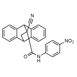 11-Cyano-N-(4-nitrophenyl)-9,10-dihydro-9,10-ethanoanthracene-11-carboxamide|CS-0148416