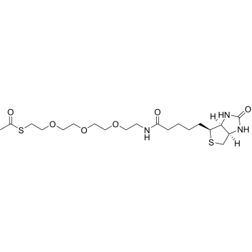 Biotin-PEG3-methyl ethanethioate|CS-0148582