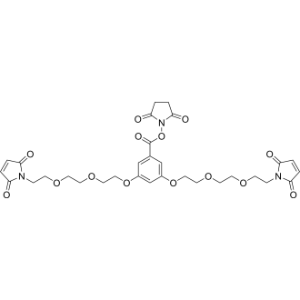 Bis-(Mal-PEG3)-PH-N-succinimidyl acetate|CS-0148588