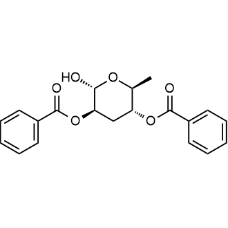 (2R,3R,5R,6S)-2-Hydroxy-6-methyltetrahydro-2H-pyran-3,5-diyl dibenzoate|CS-0149532