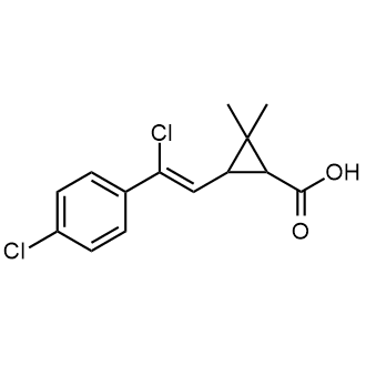3-(2-Chloro-2-(4-chlorophenyl)vinyl)-2,2-dimethylcyclopropane-1-carboxylic acid|CS-0149533