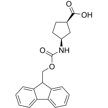 (1R,3S)-3-((((9H-Fluoren-9-yl)methoxy)carbonyl)amino)cyclopentanecarboxylic acid|CS-0149815